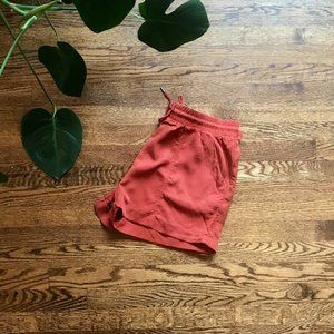 Universal Thread Elastic Shorts | Orange | Size L